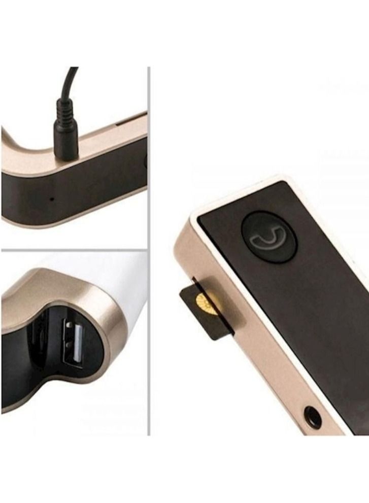 كار جي 7 جهاز إرسال FM يعمل من دون استخدام اليدين للسيارة ويعمل بتقنية البلوتوث مزود براديو ومشغل MP3 ويعمل كشاحن بمنفذ USB - Image 4