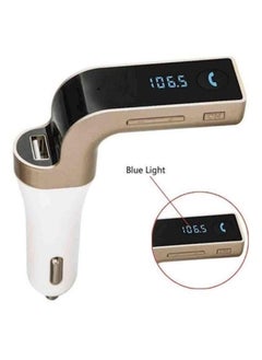 CARG7 Bluetooth Car Kit Handsfree FM Transmitter Radio MP3 Player USB Charger  - Image 1