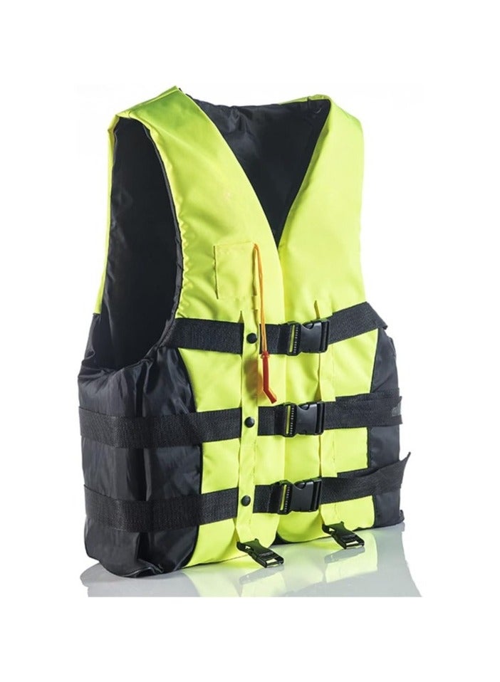 REBENUO Swimming jacket, latest model, safety jackets, size XXL (phosphorus) - Image 2