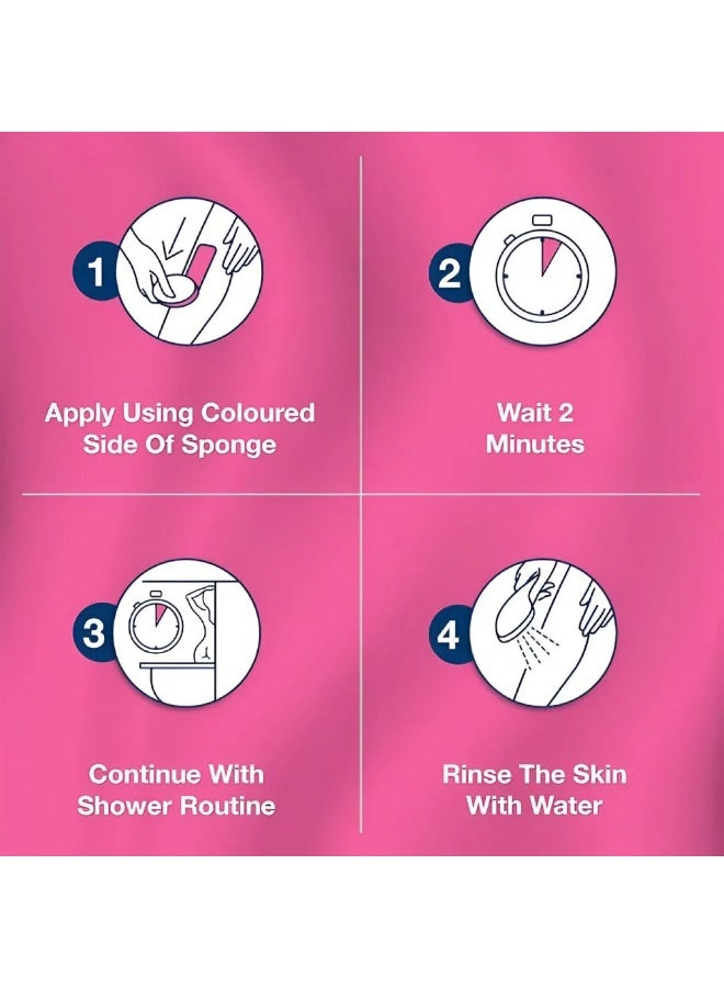 Veet Removal Cream For Sensitive In Shower By Veet - 150ml - Image 4