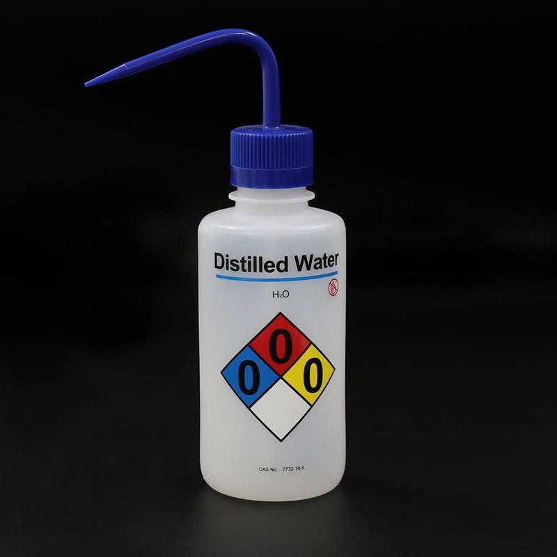 Labvida 2pcs of Safety Wash Bottles, Vol.500ml 17oz, Distilled Water Wash Bottle, LDPE Material, LVM005 - Image 3