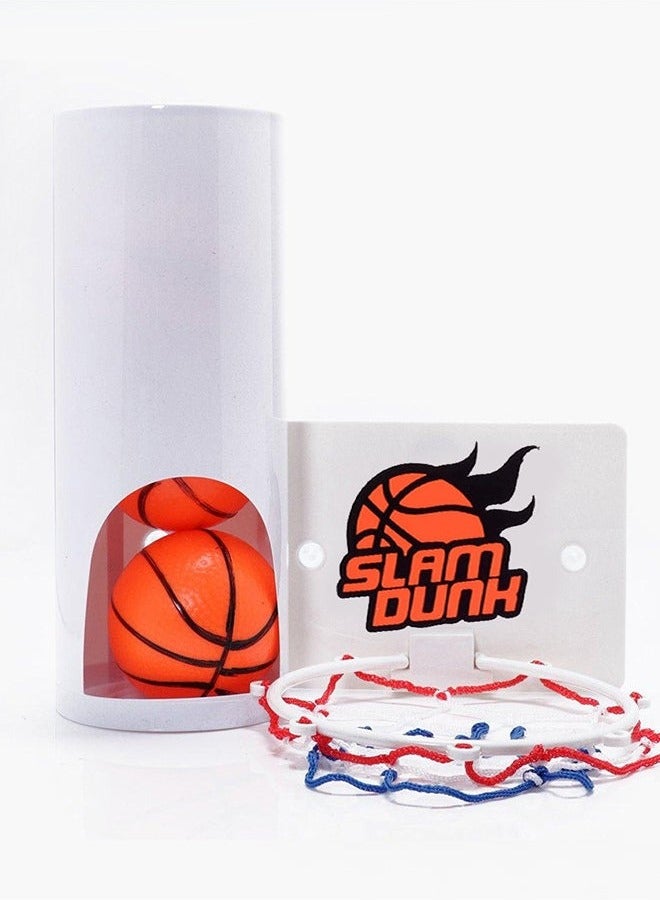 Raxoom Mini Basketball  Game Slam Dunk Toy Fun Home Kids and Pet Play - Orange - Image 2