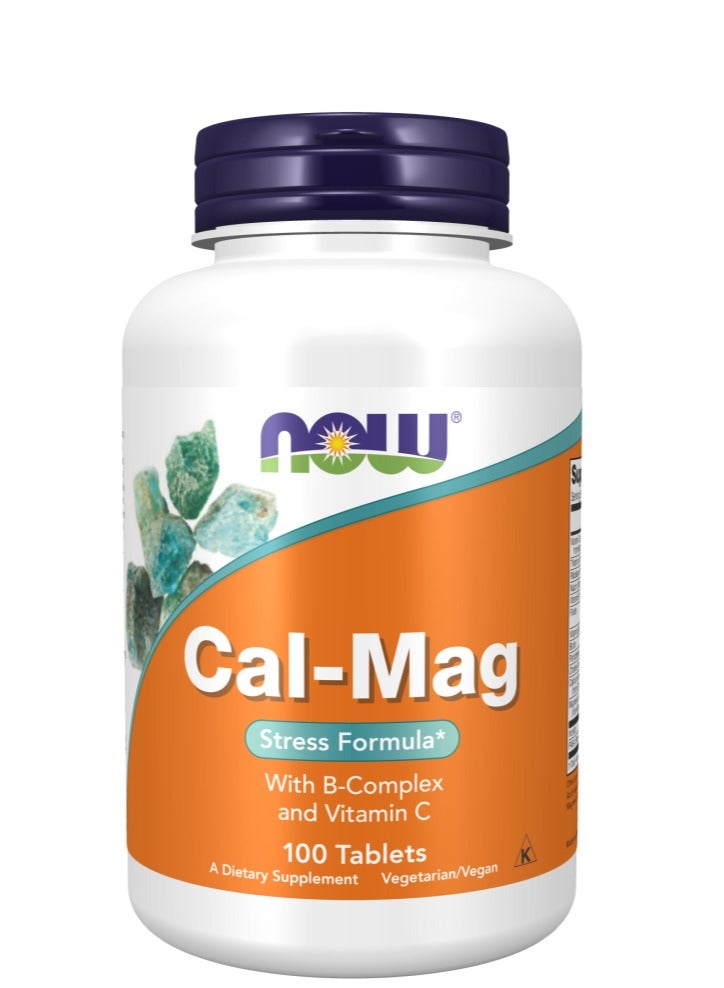now Cal-Mag Stress Formula 100 Tablets - Image 1