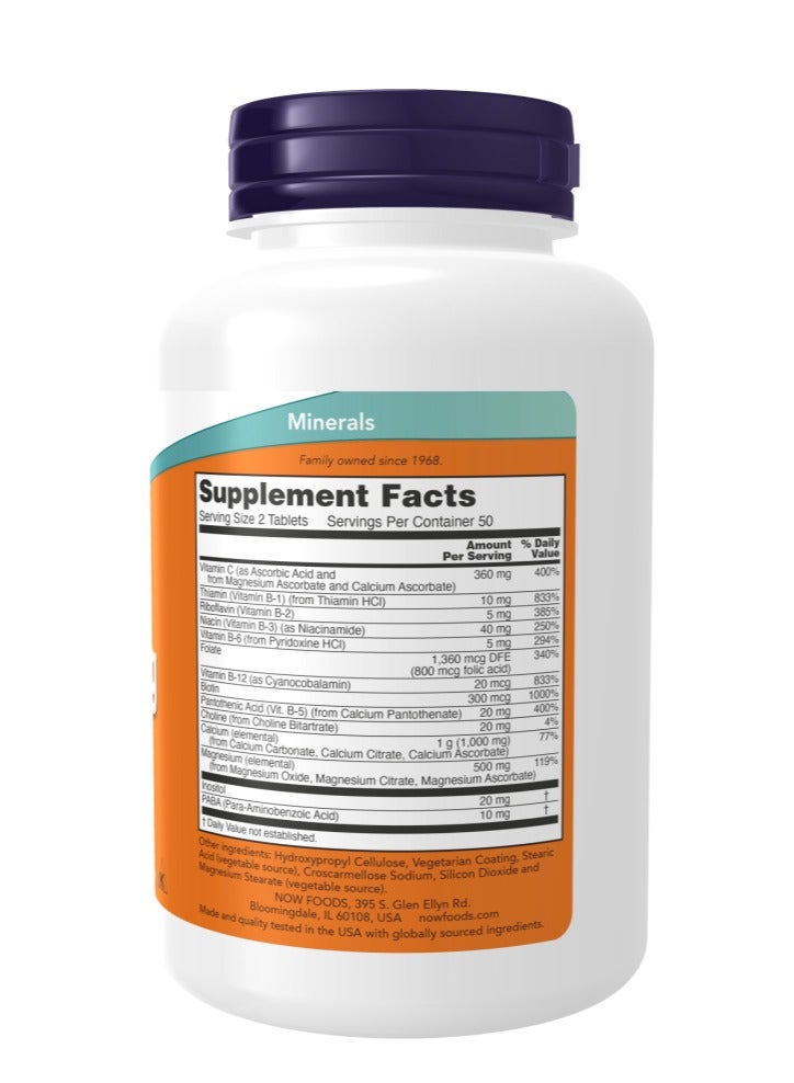 now Cal-Mag Stress Formula 100 Tablets - Image 2