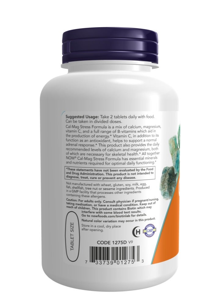 now Cal-Mag Stress Formula 100 Tablets - Image 3