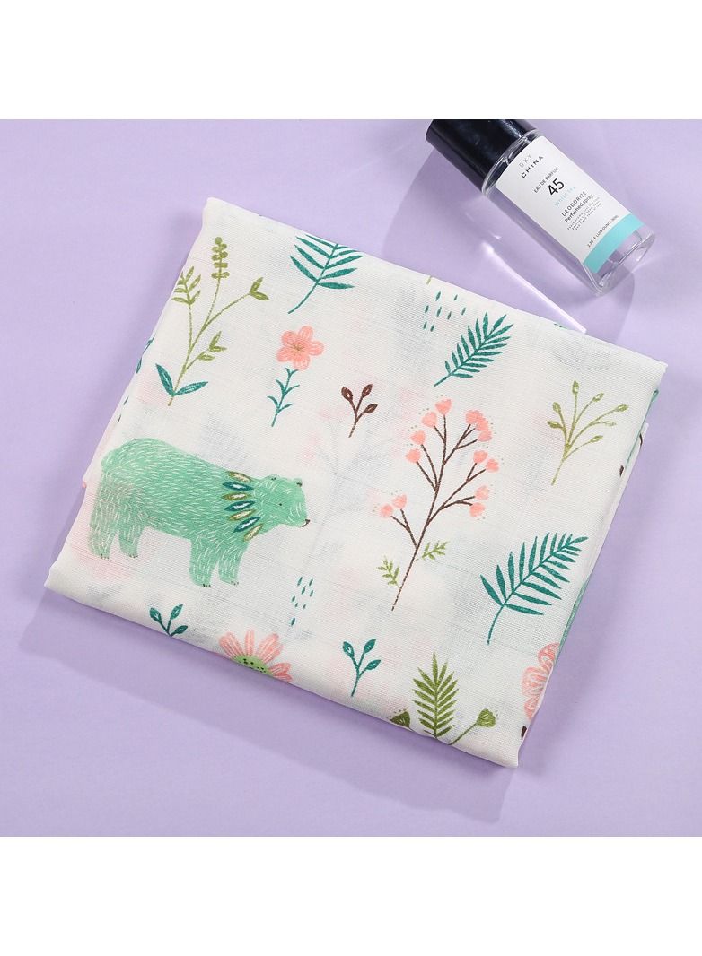 Loquat Pure Cotton Cartoon Printed Bath Towels