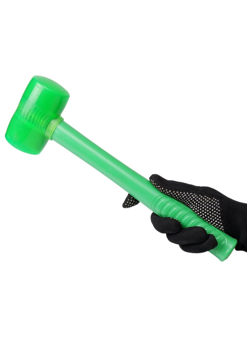 DubaiGallery Rubber Mallet Hammer - 330g | Rubber Mallet Hammer, Double-Face Hammer, Small Rubber Mallet, Rubber Hammer for Vinyl Flooring, Tile, Crafts, Jewelry Making.  - Image 2