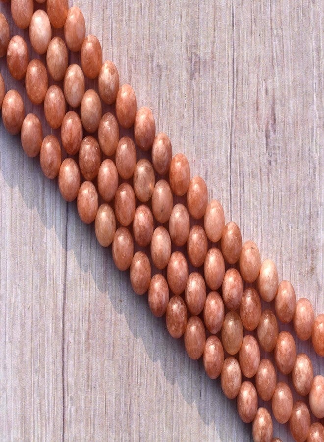 Pyramid Tatva Sunstone Energy Mala – 108 Natural 8mm Crystal Beads for Chakra Healing & Motivation. - Image 5