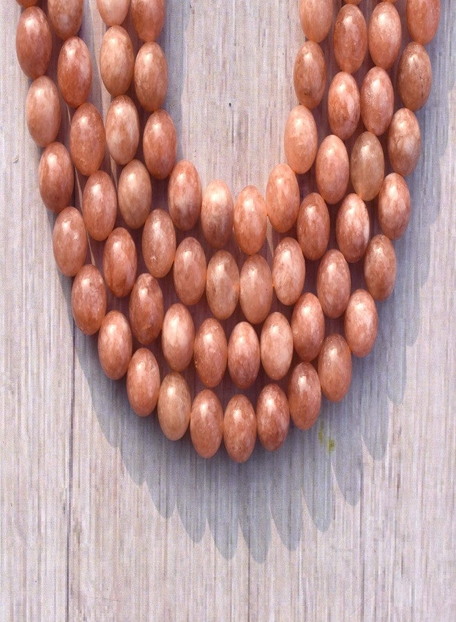 Pyramid Tatva Sunstone Energy Mala – 108 Natural 8mm Crystal Beads for Chakra Healing & Motivation. - Image 3