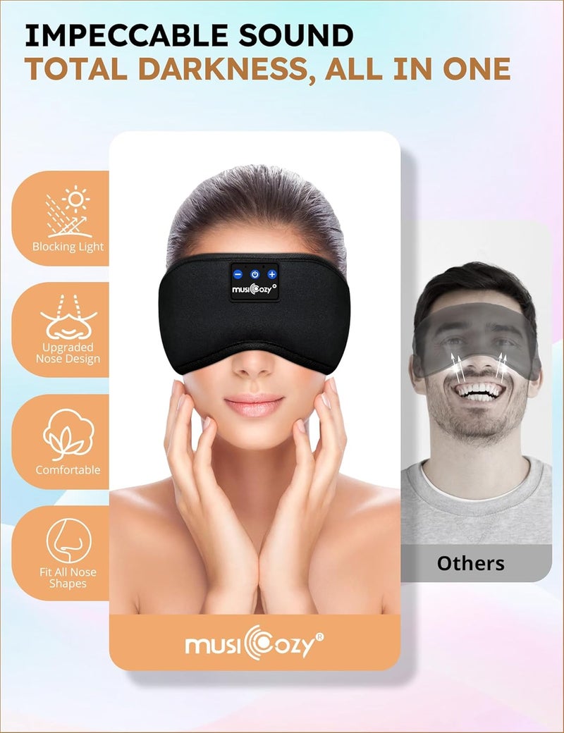 Bluetooth Sleep Headphones Eye Mask with HD Speakers - Image 5