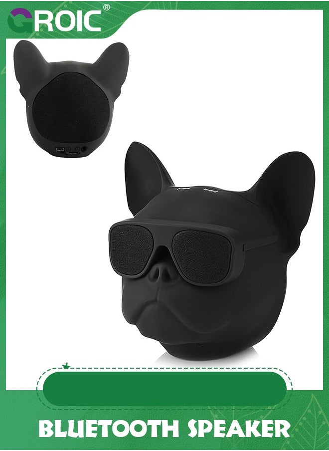 GROIC Dog Shaped Speaker Wireless Portable Speaker, Portable Dog Shaped Stereo Sound Music Player Wireless Speaker, Cool Artistic Stereo Decorative Speaker Crystal Clear Stereo Sound  - Image 2