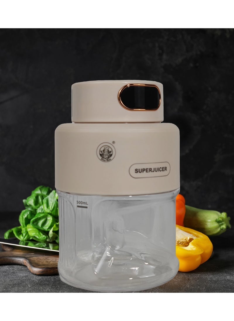 Grinder Veggie Slicer Automatic Food Crusher Mini Chopper Garlic Crusher Meat Grinder Food Supplement Grinder Kitchen Props Accessories 800 ml