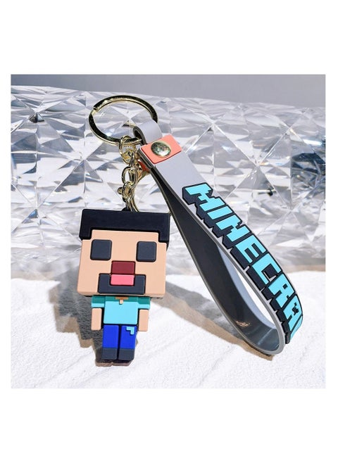 Minecraft Silicon Keychains