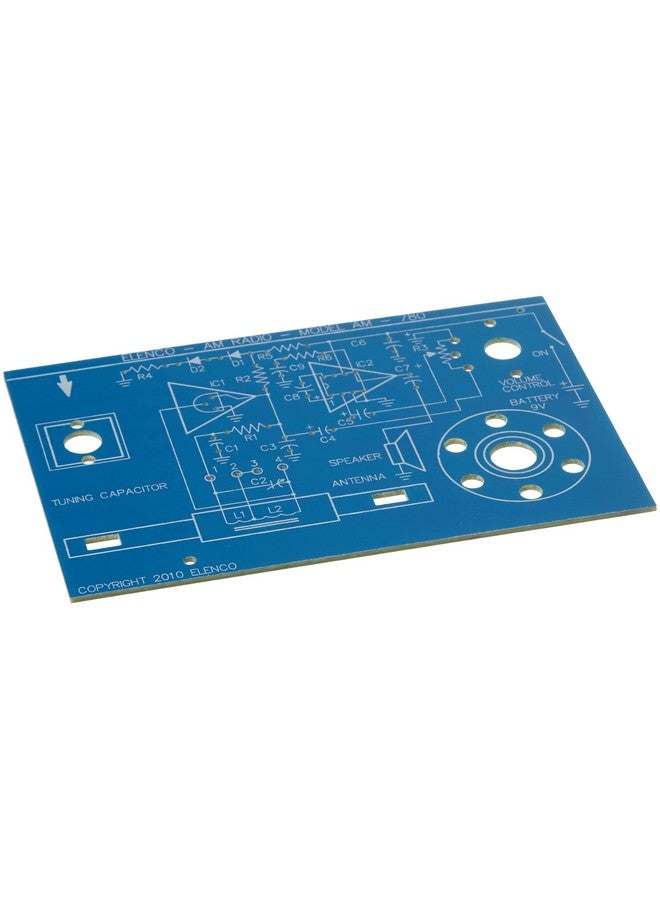 Elenco Two Ic Am Radio Kit | Solder | Great Stem Project | Soldering Required - Image 4