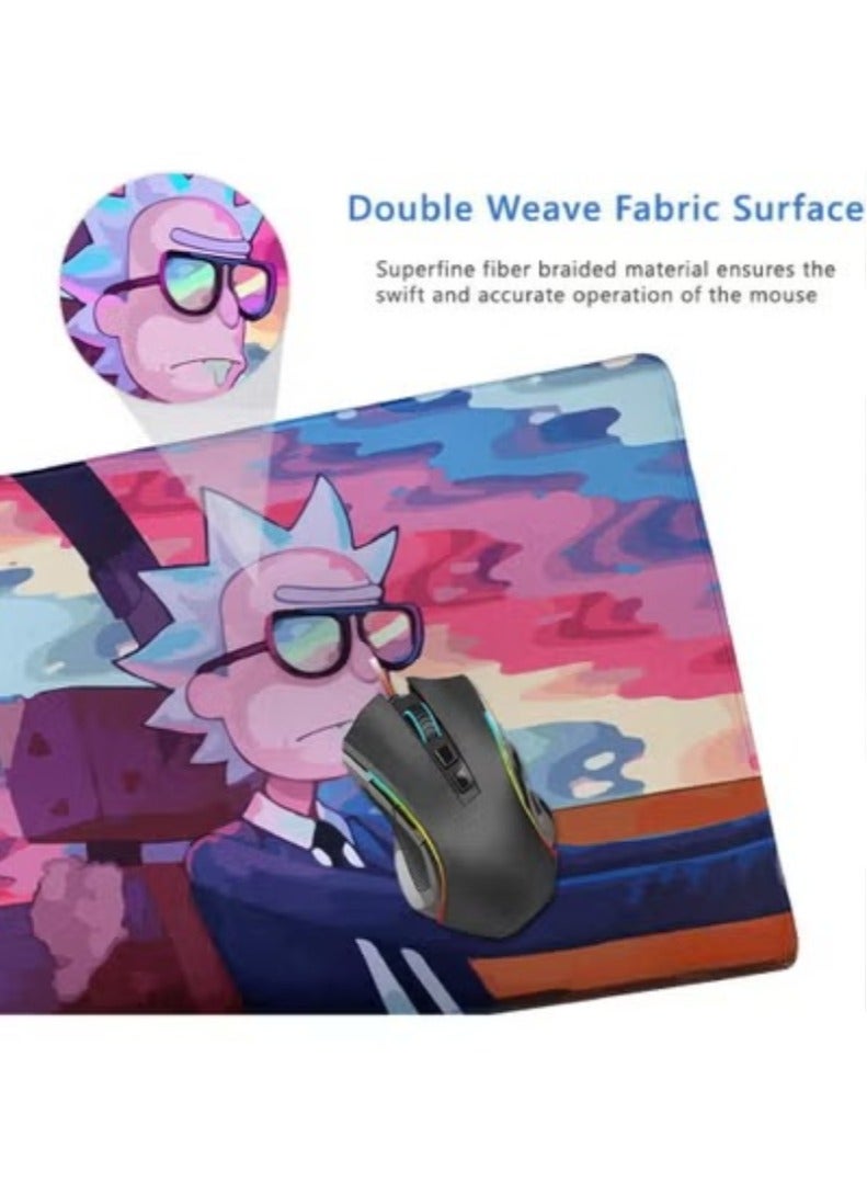 Large Mouse Pad 900*400mm Size Gaming Mouse Pad Stitched Edges Waterproof Non-Slip Rubber Base Mousepad Great for Laptop Computer & PC - Image 5