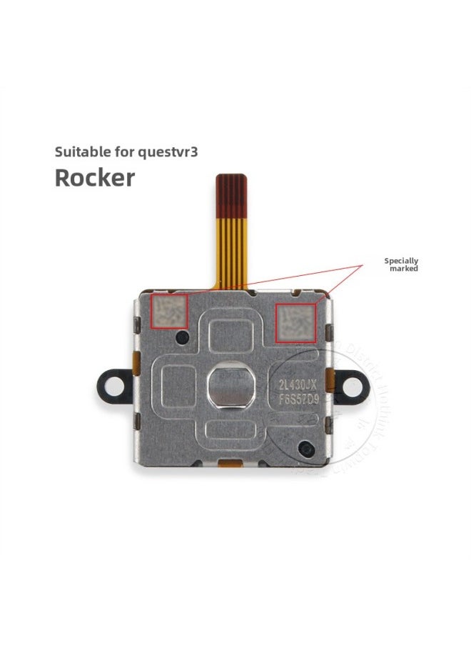 Generic Meta Quest 3 VR Handle Rocker Mushroom Head Suit With Dismantling Tool Oculus VR Rocker Cap-Product Color:Vr3 Set 2  - Image 4