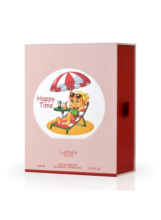 لطافة عطر هابي تايم للأطفال من لطافة برايد 75 مل - عبير مبهج ومنعش - Image 3