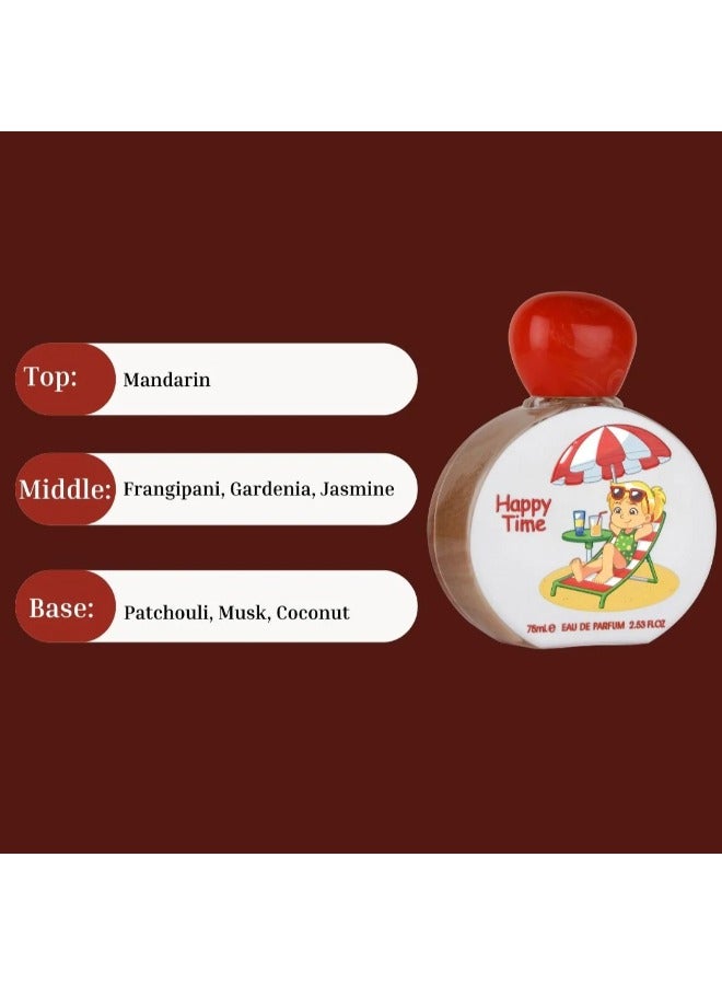 لطافة عطر هابي تايم للأطفال من لطافة برايد 75 مل - عبير مبهج ومنعش - Image 4