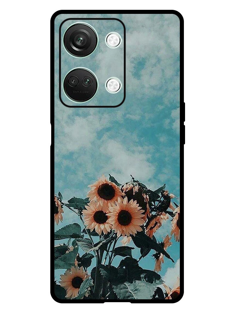 Theodor Protective Case Anti Scratch Shock Proof Bumper Cover For OnePlus Nord 3 Sunflower - Image 1