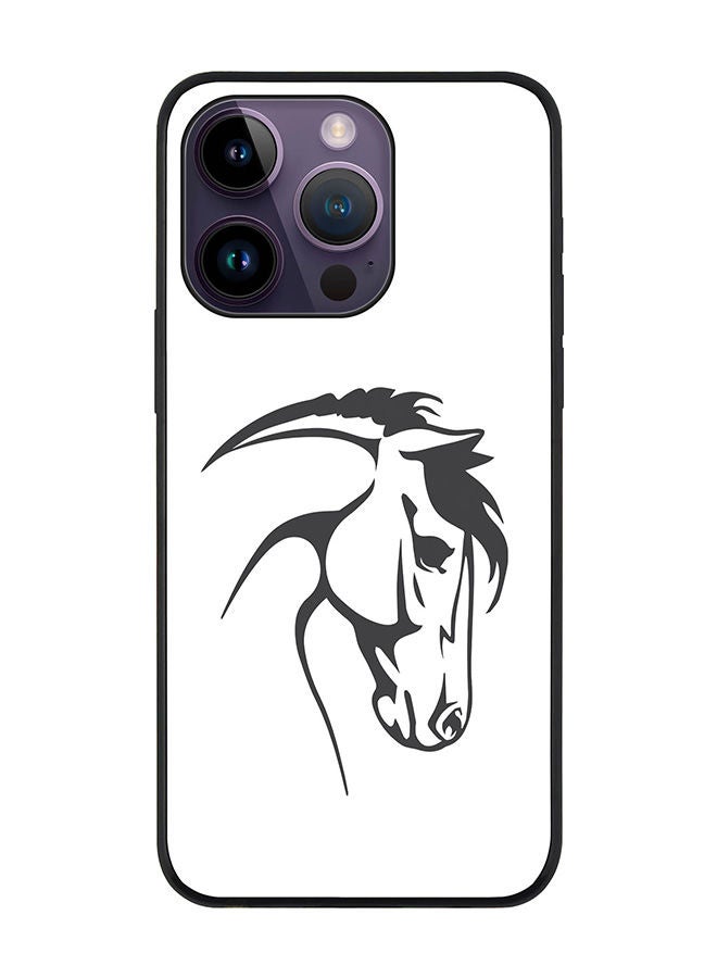Stylizedd Rugged Black edge case for Apple iPhone 14 Pro Slim fit Soft Case Flexible Rubber Edges Anti Drop TPU Gel Thin Cover - ArabStallion - Image 1