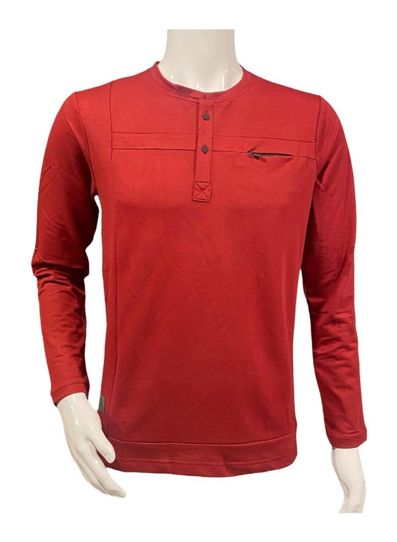 STRIPES Men's T-Shirt Regular Fit Long Sleeve  - Image 1