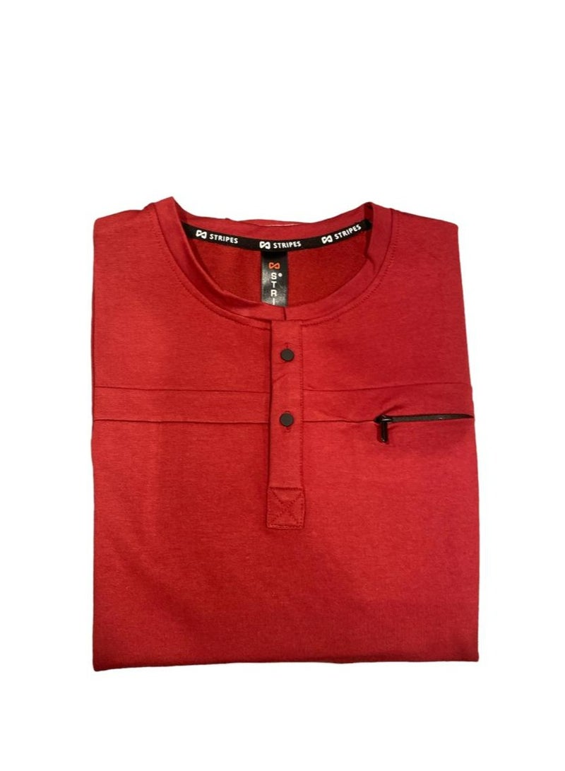 STRIPES Men's T-Shirt Regular Fit Long Sleeve  - Image 2
