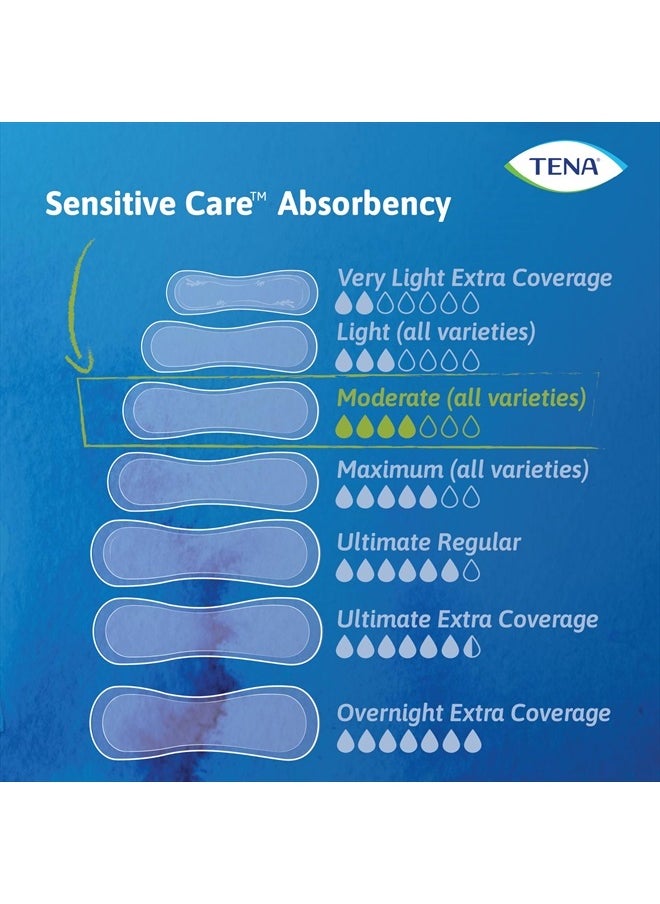 Tena Tena Incontinence Pads for Women, Moderate, Regular, 20 Count  - Image 5