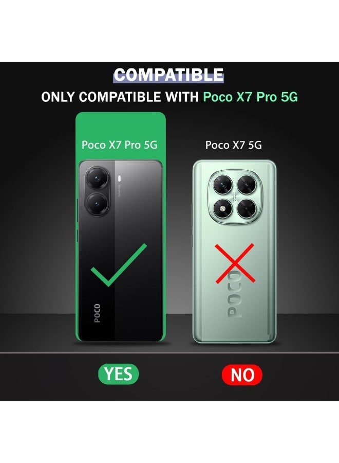 BORTONY Xiaomi POCO X7 Pro 5G Screen Protector 3-Pack 9H Ultra Clear Touch Sensitivity Tempered Glass Screen with Fingerprint For Xiaomi POCO X7 Pro 6.67-inch - Image 2