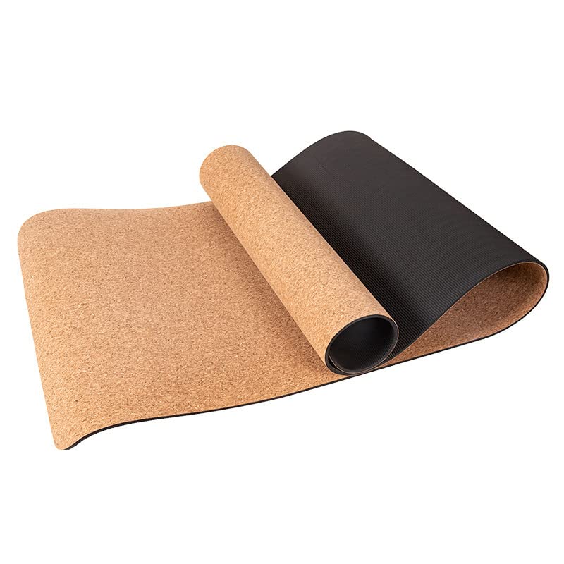 The Yogis 5mm Cork Yoga Mat - Colored Chakra Design With Carry Strap for Hot Yoga Pilate Gymnastics, Gym Double Sided Non-Slip Eco-Friendly Cork Mat for Men and Women [ 5mm ] - Image 5