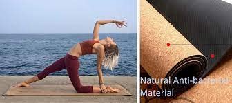 The Yogis 5mm Cork Yoga Mat - Colored Chakra Design With Carry Strap for Hot Yoga Pilate Gymnastics, Gym Double Sided Non-Slip Eco-Friendly Cork Mat for Men and Women [ 5mm ] - Image 2