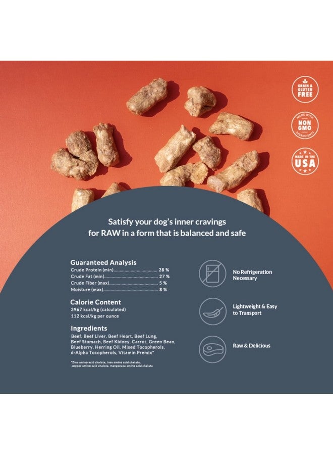 فلوريش مكافآت Flourish Pets النيئة المجففة بالتجميد للكلاب (مُضاف إليها لحم بقري، عادية) - Image 5