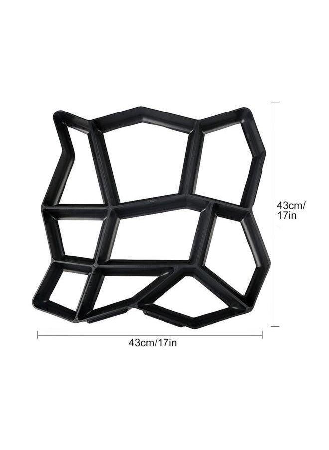 Generic Concrete Cement Stone Design Paver Walk Mould Black 43x43centimeter  - Image 5