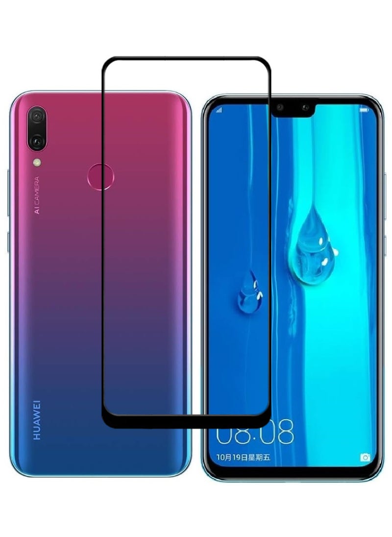ACLIX Antistatic ESD Dustproof Premium Quality High Definition Tempered Glass Screen Protector Designed For Huawei Y9 (2019) - Image 1
