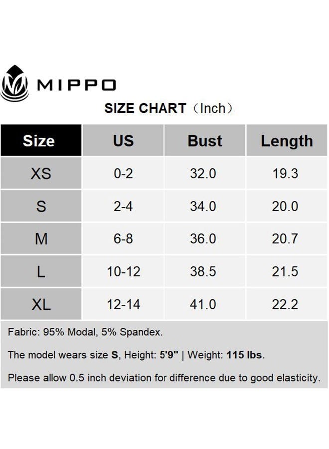 MIPPO Workout Tops for Women Cropped Open Back Sleeveless Tank Tops Athletic Gym Yoga Shirts Loose Fit, White, L - Image 5
