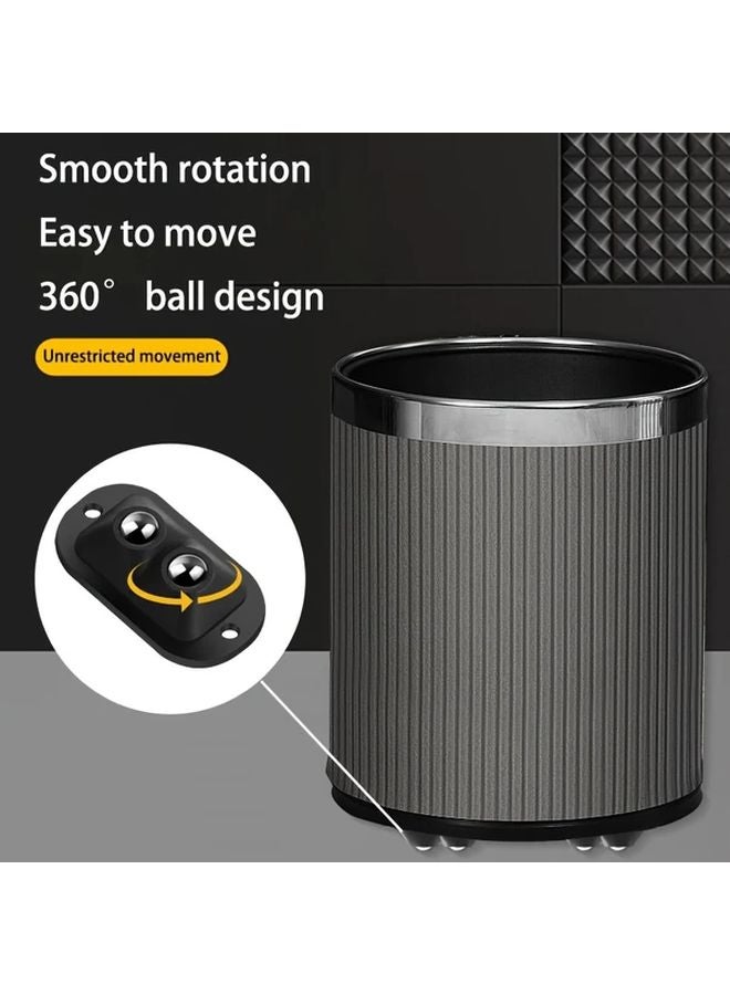 White Double Beads Heavy Duty Nylon Furniture Moving Wheels 360 Degree Rotating Adhesive Ball Casters 4 Pack - Image 3