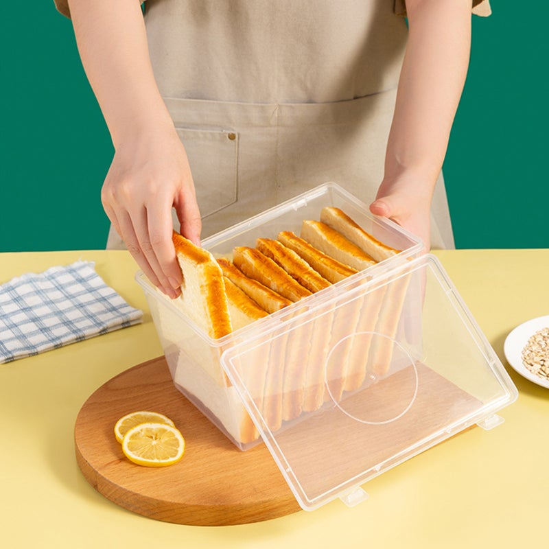 🍽️ حاوية تخزين خبز للثلاجة منظم طعام قابل لإعادة الاستخدام بتصميم مبتكر - Image 3