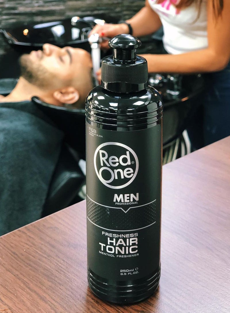 ريد ون RedOne تونك الشعر بالمنتول 250 مل – علاج منشّط لفروة الرأس ومكافح لتساقط الشعر - Image 4