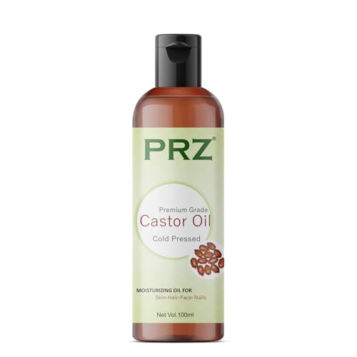 PRZ Combo of Cold Pressed Neem Oil & Castor Oil, 100% Pure & Natural Oil for Hair, Skin and Body Massage (100ML Each) - Image 3