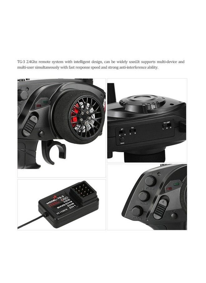 GoolRC 2.4G 3Ch Afhs Radio Remote Control Transmitter With Receiver For Rc Car Boat  - Image 5
