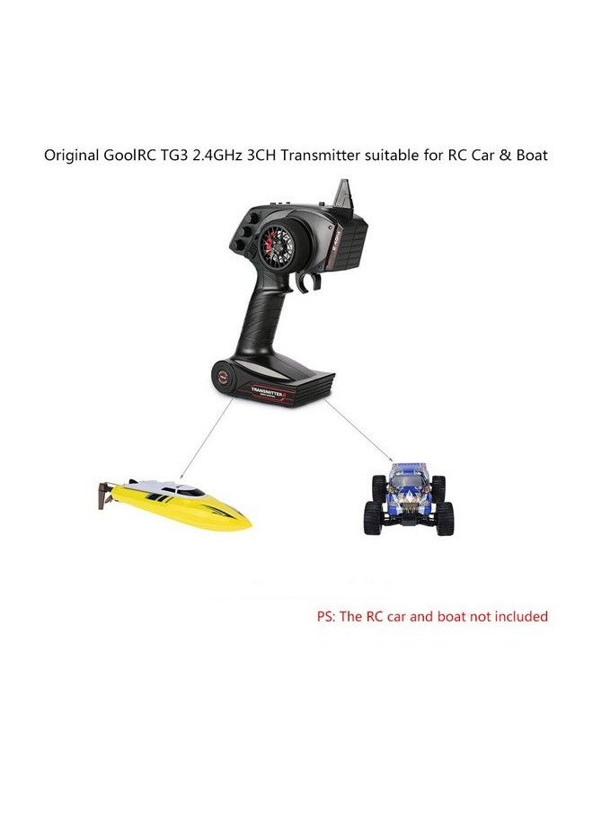 GoolRC 2.4G 3Ch Afhs Radio Remote Control Transmitter With Receiver For Rc Car Boat  - Image 3