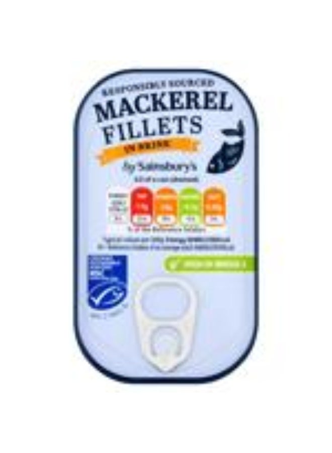 Mackerel, In Brine - 125g, UK