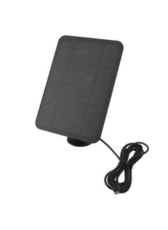 Thoraya 4W 5V Solar Panel for Arlo for Ring for Blink Security Camera IP65 Waterproof Solar Charger with 360 Degree Adjustable Bracket Black  - Image 3