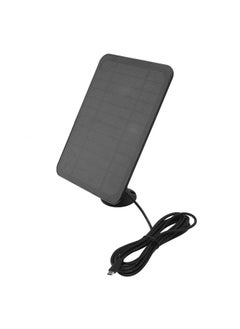 Thoraya 4W 5V Solar Panel for Arlo for Ring for Blink Security Camera IP65 Waterproof Solar Charger with 360 Degree Adjustable Bracket Black  - Image 4