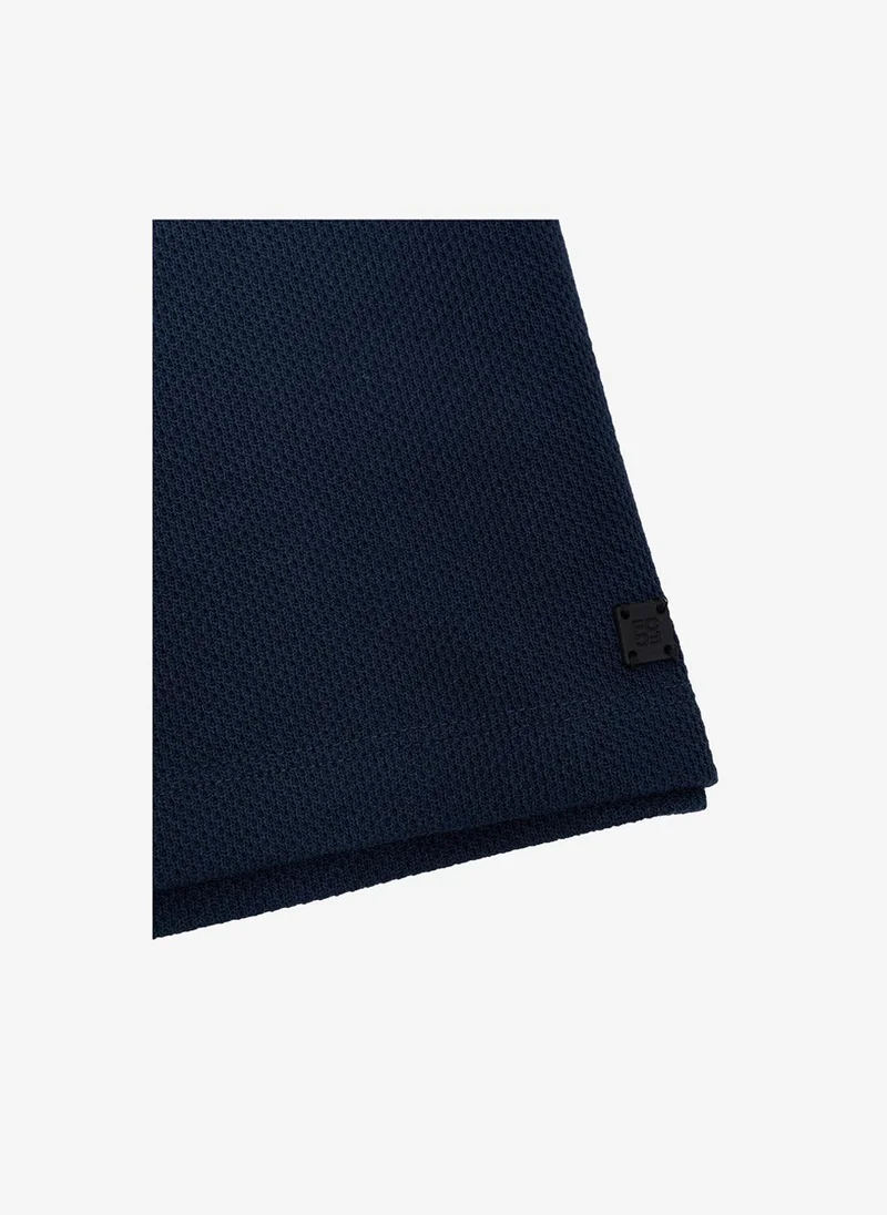 French Connection  Men's Navy Smart Concealled Placket Polo T-Shirt for Men | Best Price UAE