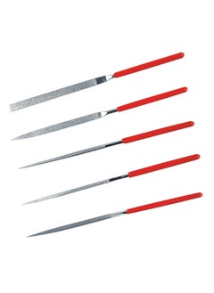 Inditrust Inditrust Multi type 5pc mini file set 3x140mm use for for Metal Glass Stone Jewelry Art and Craft Work Tool Set  - Image 1