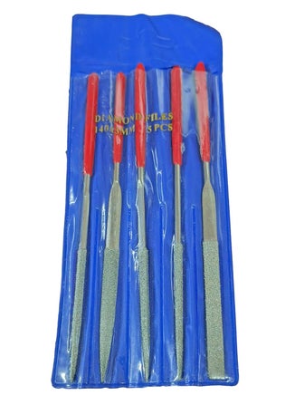Inditrust Inditrust Multi type 5pc mini file set 3x140mm use for for Metal Glass Stone Jewelry Art and Craft Work Tool Set  - Image 3