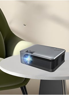AROAQ 1080p high-definition projector, durable Portable Mini Projector, wireless same-screen video projector for home and office, Same screen model [Mobile phone with same screen without battery]  - Image 2