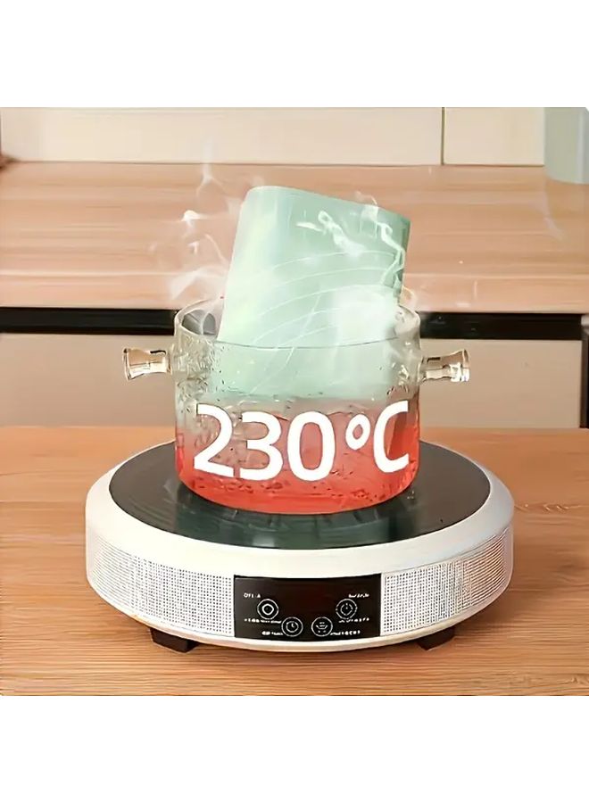 Green Non Stick Silicone Dough Mat 19 7 X 15 7 Inches BPA Free Anti Slip Baking Accessory - Image 4