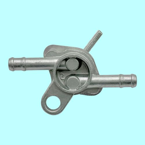 LETAYAR 3/16" Inline Fuel Shut Off Valve with Clamps for 50cc 70cc 110cc 125cc Mini Bike ATV Dirt Bike Go Kart Scooter Pocket Motorcycle - Fuel Petcock Valve Replacement for TaoTao Quad Pit Bike - Image 3