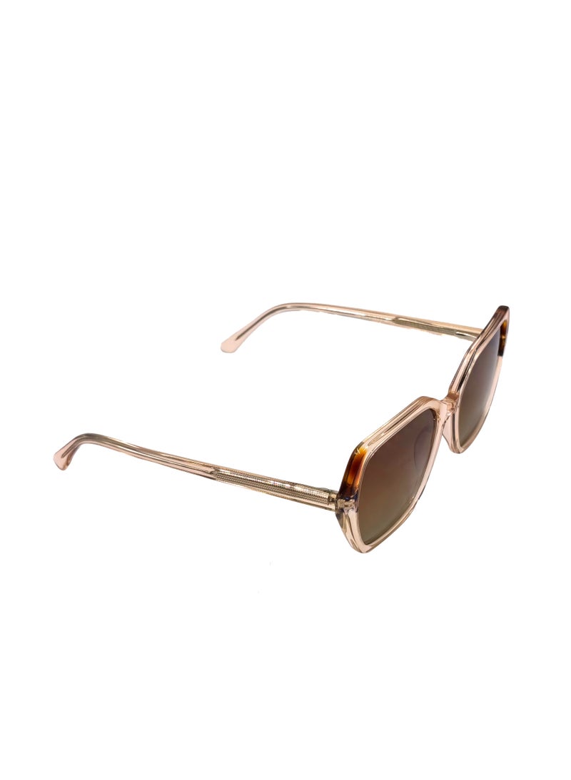 DLS Sunglasses for men and women - Oversized Acetate Frame with UV protacted lenses multipurpose use (S0014-C4) - Image 4